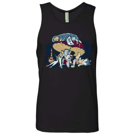 T-Shirts Black / Small STONED IN WONDERLAND Men's Premium Tank Top
