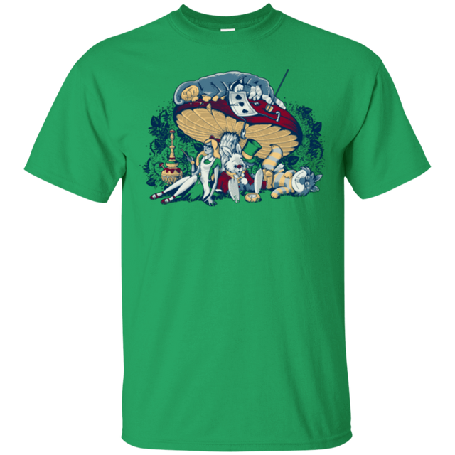T-Shirts Irish Green / Small STONED IN WONDERLAND T-Shirt
