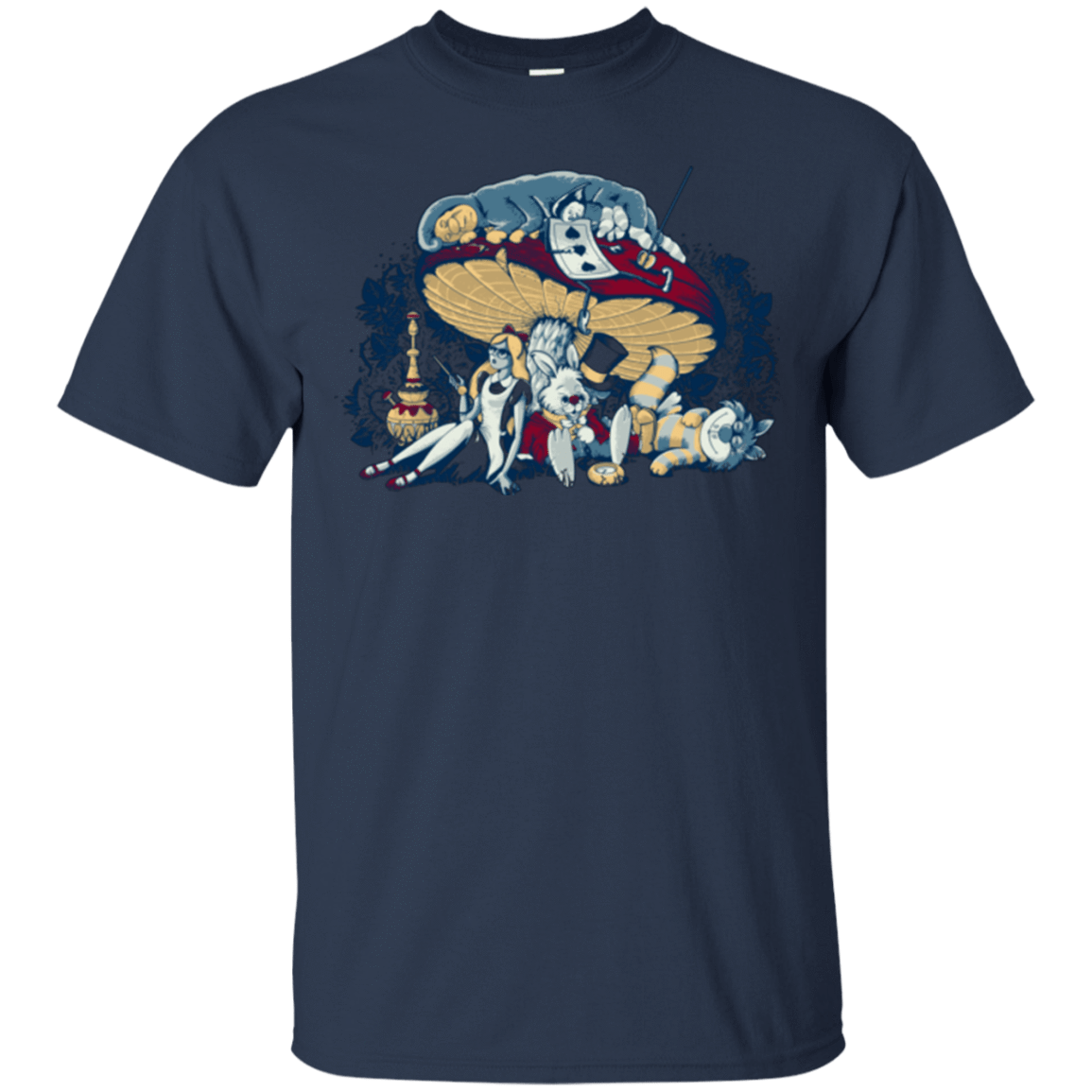 T-Shirts Navy / Small STONED IN WONDERLAND T-Shirt