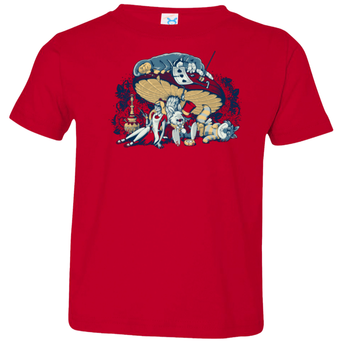 T-Shirts Red / 2T STONED IN WONDERLAND Toddler Premium T-Shirt