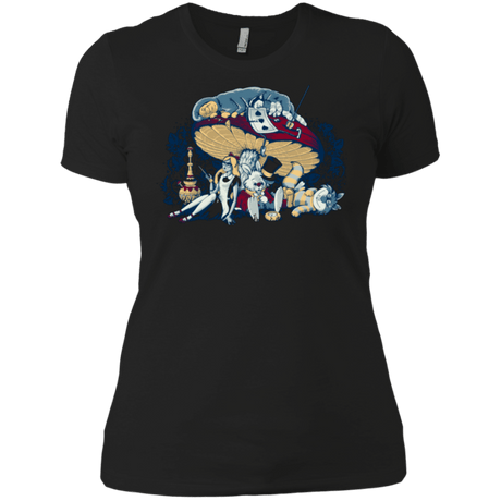T-Shirts Black / X-Small STONED IN WONDERLAND Women's Premium T-Shirt