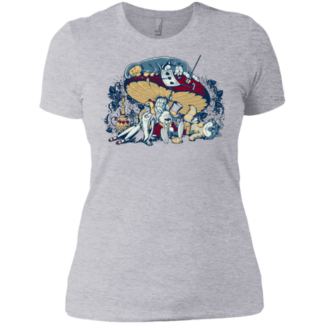 T-Shirts Heather Grey / X-Small STONED IN WONDERLAND Women's Premium T-Shirt
