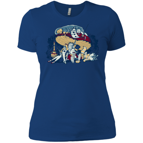 T-Shirts Royal / X-Small STONED IN WONDERLAND Women's Premium T-Shirt