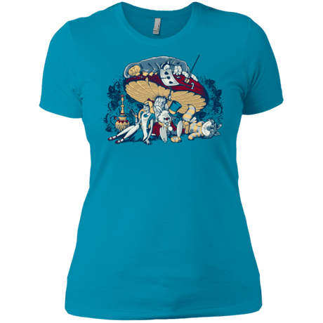 T-Shirts Turquoise / X-Small STONED IN WONDERLAND Women's Premium T-Shirt