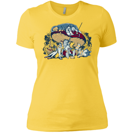 T-Shirts Vibrant Yellow / X-Small STONED IN WONDERLAND Women's Premium T-Shirt