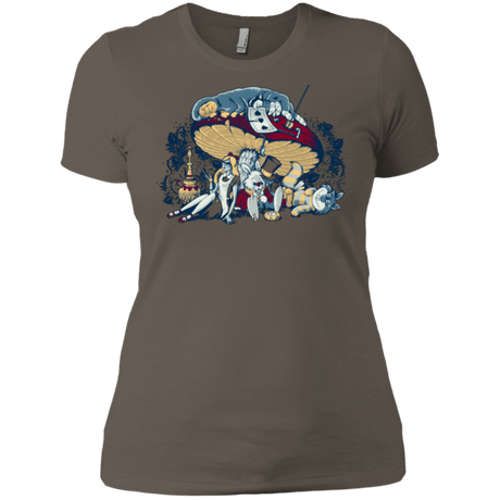 T-Shirts Warm Grey / X-Small STONED IN WONDERLAND Women's Premium T-Shirt