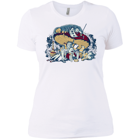 T-Shirts White / X-Small STONED IN WONDERLAND Women's Premium T-Shirt