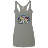 T-Shirts Venetian Grey / X-Small STONED IN WONDERLAND Women's Triblend Racerback Tank