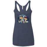 T-Shirts Vintage Navy / X-Small STONED IN WONDERLAND Women's Triblend Racerback Tank