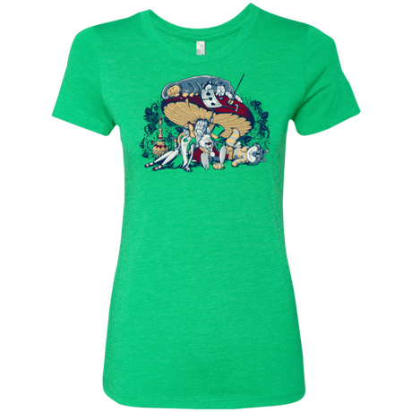 T-Shirts Envy / Small STONED IN WONDERLAND Women's Triblend T-Shirt