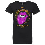 T-Shirts Black / YXS Stones World Tour Girls Premium T-Shirt