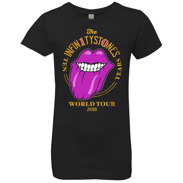 T-Shirts Black / YXS Stones World Tour Girls Premium T-Shirt