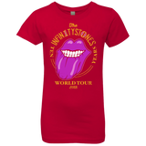 T-Shirts Red / YXS Stones World Tour Girls Premium T-Shirt