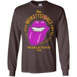 T-Shirts Dark Chocolate / S Stones World Tour Men's Long Sleeve T-Shirt