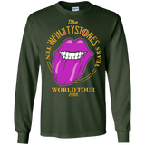T-Shirts Forest Green / S Stones World Tour Men's Long Sleeve T-Shirt