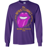 T-Shirts Purple / S Stones World Tour Men's Long Sleeve T-Shirt