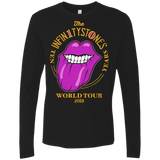 T-Shirts Black / S Stones World Tour Men's Premium Long Sleeve