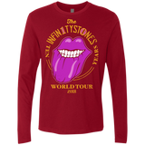 T-Shirts Cardinal / S Stones World Tour Men's Premium Long Sleeve