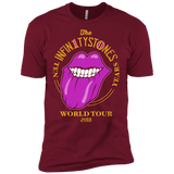T-Shirts Cardinal / X-Small Stones World Tour Men's Premium T-Shirt