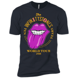 T-Shirts Indigo / X-Small Stones World Tour Men's Premium T-Shirt