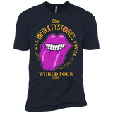 T-Shirts Midnight Navy / X-Small Stones World Tour Men's Premium T-Shirt