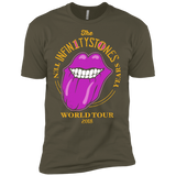 T-Shirts Military Green / X-Small Stones World Tour Men's Premium T-Shirt