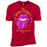 T-Shirts Red / X-Small Stones World Tour Men's Premium T-Shirt