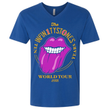 T-Shirts Royal / X-Small Stones World Tour Men's Premium V-Neck