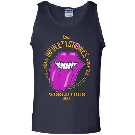 T-Shirts Navy / S Stones World Tour Men's Tank Top