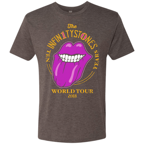 T-Shirts Macchiato / S Stones World Tour Men's Triblend T-Shirt