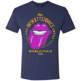 T-Shirts Vintage Navy / S Stones World Tour Men's Triblend T-Shirt