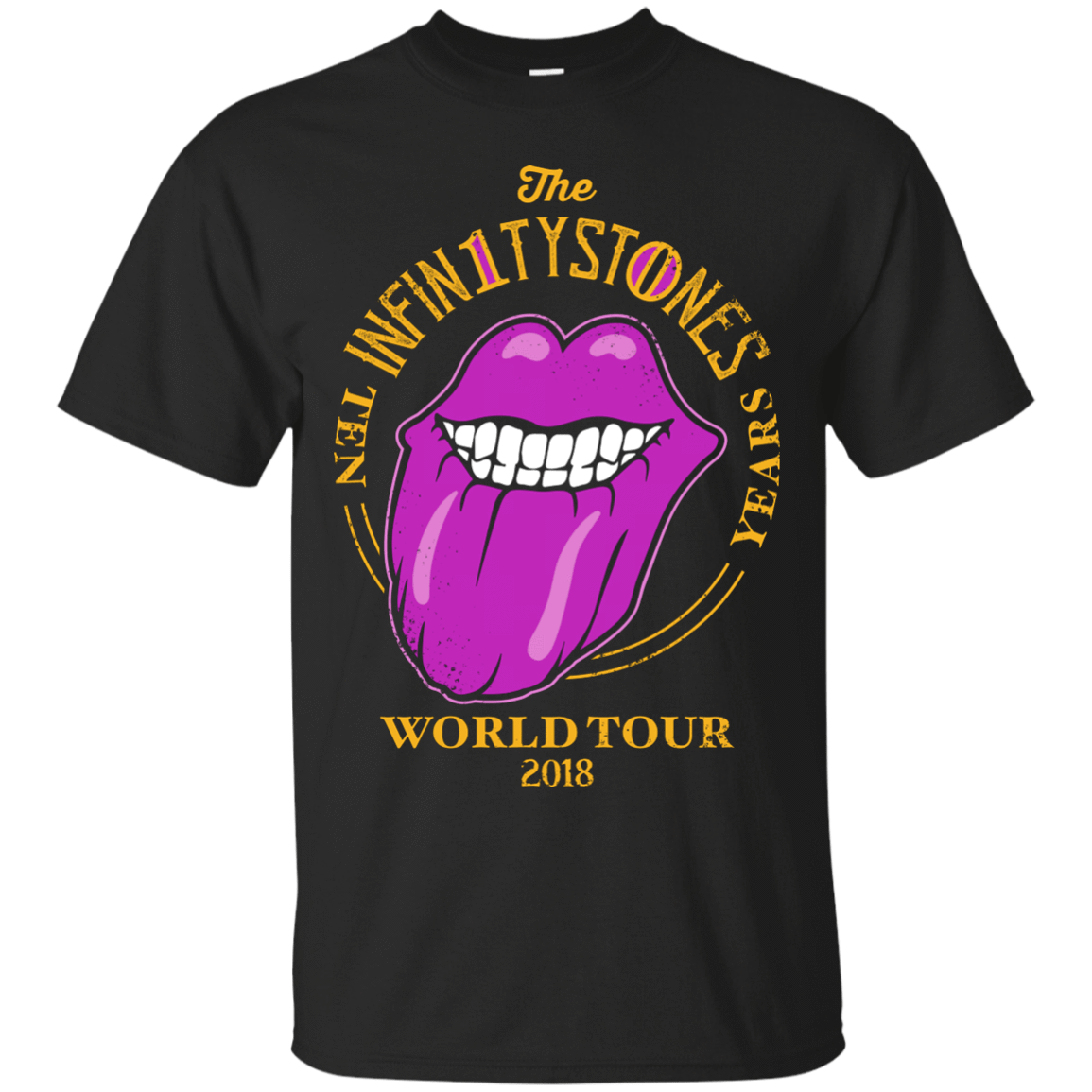 T-Shirts Black / S Stones World Tour T-Shirt