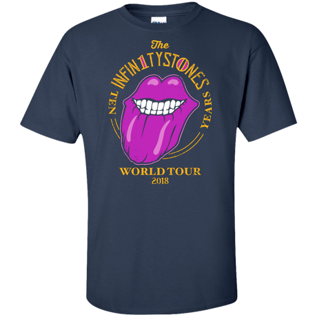 T-Shirts Navy / XLT Stones World Tour Tall T-Shirt