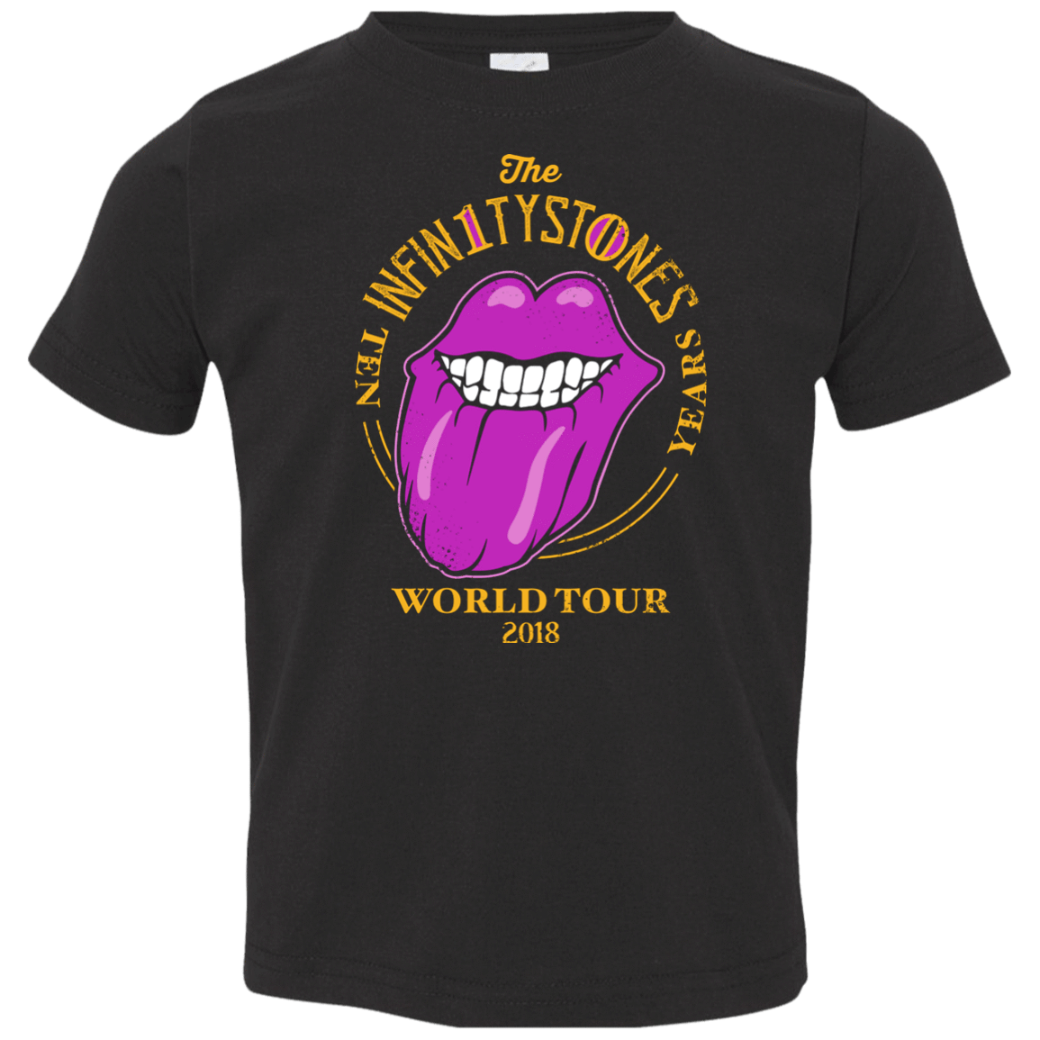 T-Shirts Black / 2T Stones World Tour Toddler Premium T-Shirt