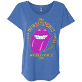T-Shirts Vintage Royal / X-Small Stones World Tour Triblend Dolman Sleeve