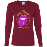 T-Shirts Cardinal / S Stones World Tour Women's Long Sleeve T-Shirt