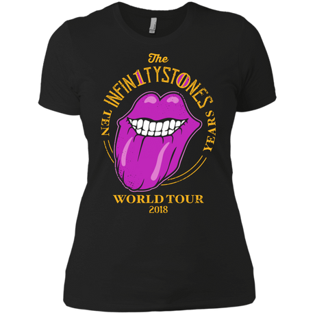 T-Shirts Black / X-Small Stones World Tour Women's Premium T-Shirt