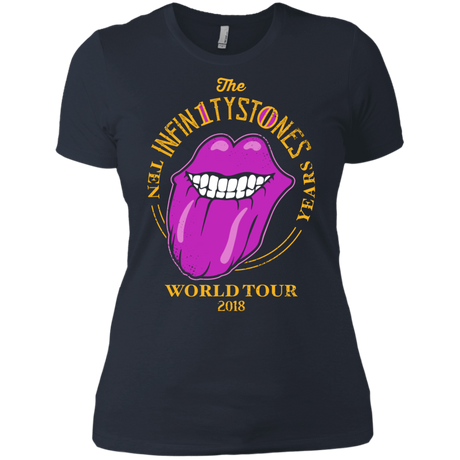 T-Shirts Indigo / X-Small Stones World Tour Women's Premium T-Shirt