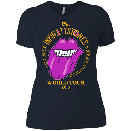 T-Shirts Midnight Navy / X-Small Stones World Tour Women's Premium T-Shirt