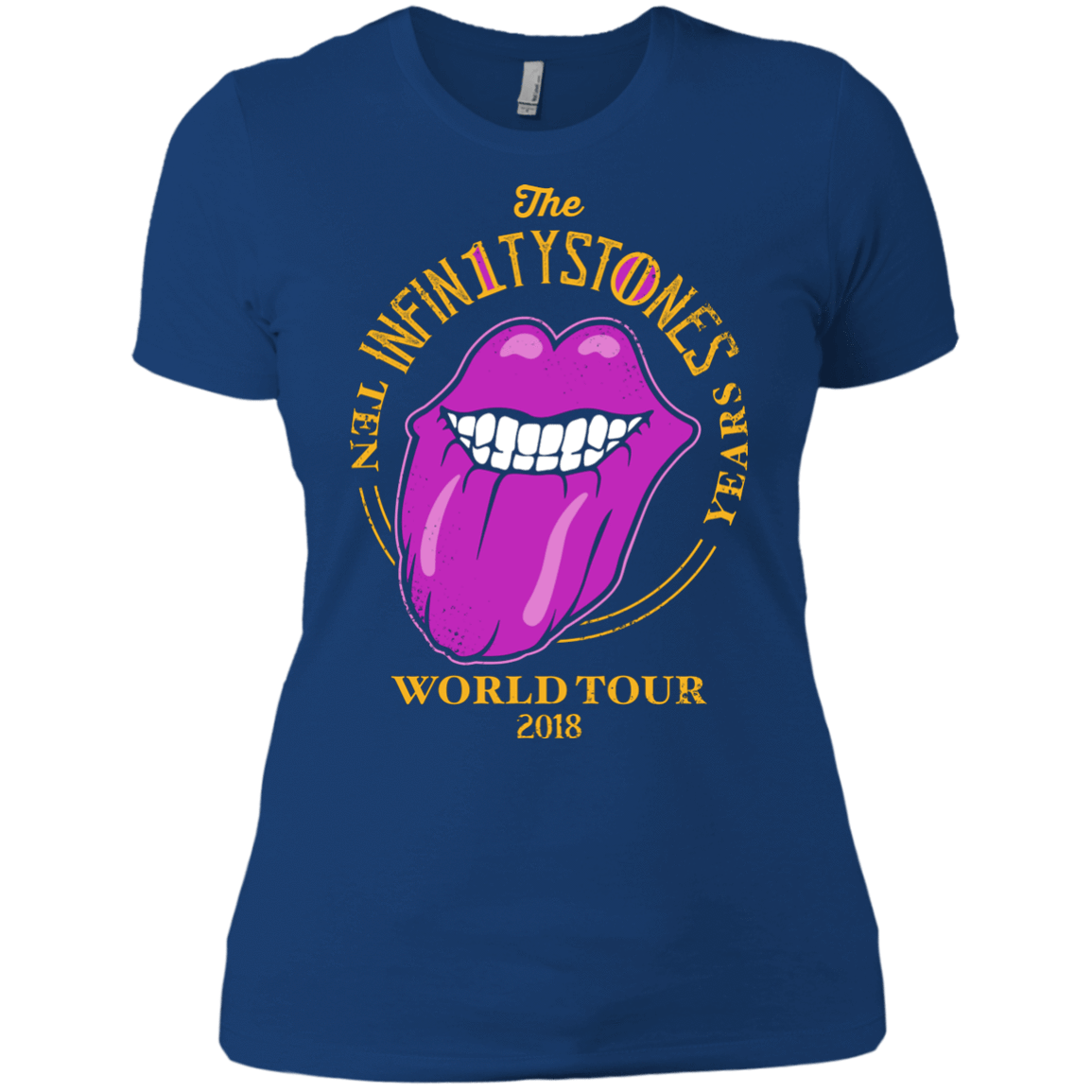 T-Shirts Royal / X-Small Stones World Tour Women's Premium T-Shirt
