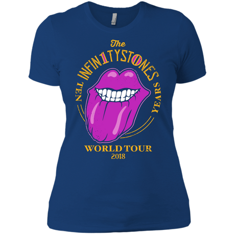 T-Shirts Royal / X-Small Stones World Tour Women's Premium T-Shirt