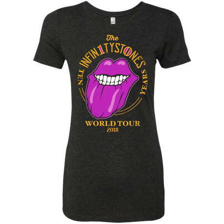 T-Shirts Vintage Black / S Stones World Tour Women's Triblend T-Shirt