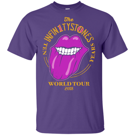 T-Shirts Purple / YXS Stones World Tour Youth T-Shirt