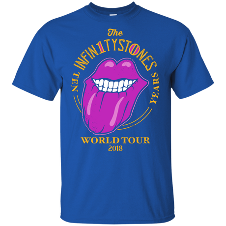 T-Shirts Royal / YXS Stones World Tour Youth T-Shirt