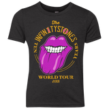 T-Shirts Vintage Black / YXS Stones World Tour Youth Triblend T-Shirt