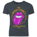 T-Shirts Vintage Navy / YXS Stones World Tour Youth Triblend T-Shirt