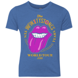 T-Shirts Vintage Royal / YXS Stones World Tour Youth Triblend T-Shirt
