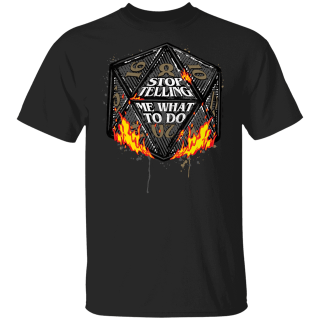 T-Shirts Black / YXS Stop Telling Me What To Do Youth T-Shirt