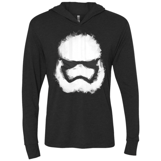 T-Shirts Vintage Black / X-Small Storm Helmet Triblend Long Sleeve Hoodie Tee