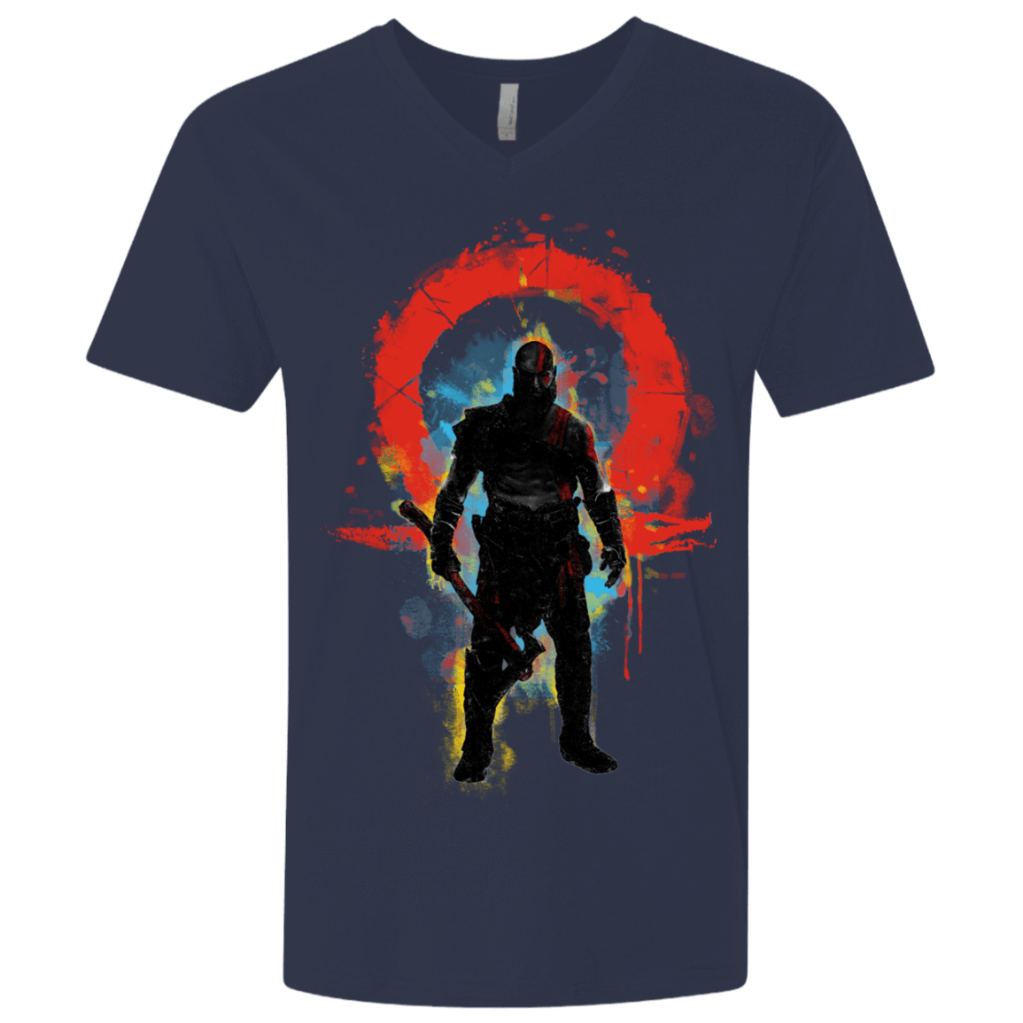 T-Shirts Midnight Navy / X-Small Storm of War Men's Premium V-Neck